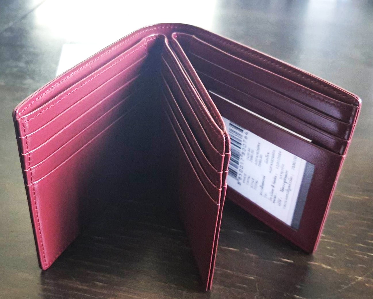 กระเป่าสตางค์ Guy Laroche น้ำตาลแดง ใหม่ แท้