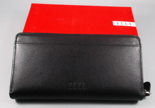 กระเป๋าสตางค์ ELLE ดำ ใหม่ แท้