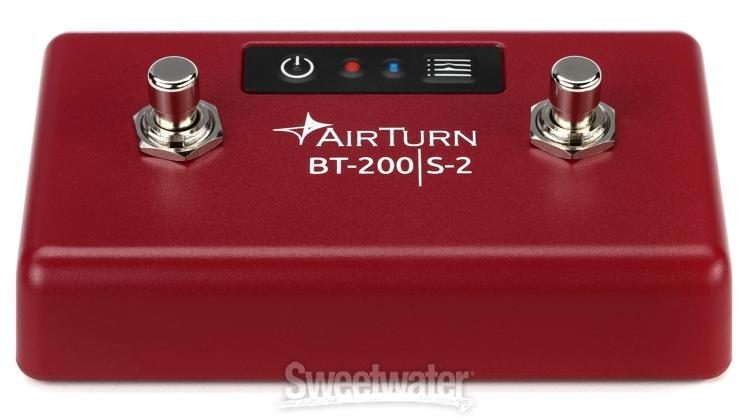 AirTurn BT200S-2 Controller Bluetooth Foot Controller w/ 2 Switches