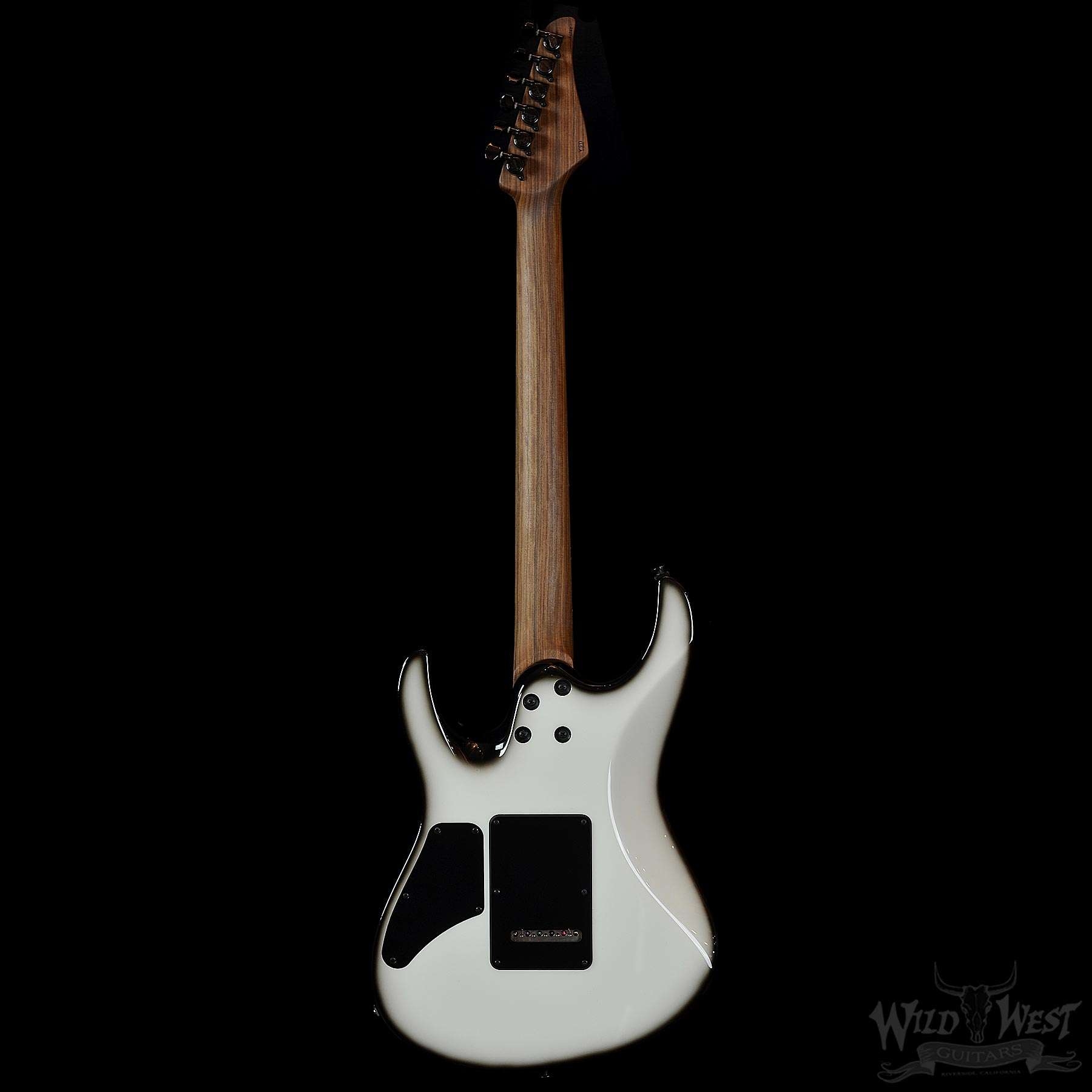 Suhr Modern Trans Arctic White Black Burst w/Oil-Finish Pau Ferro Neck