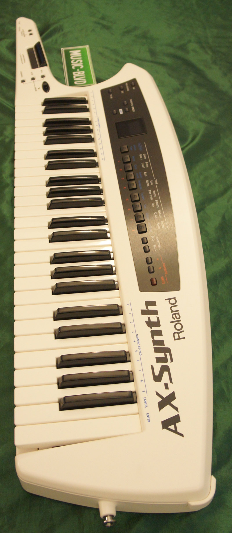 Roland AX-Synth Shoulder Synthesizer Keyboard White