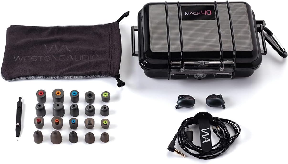 Westone Audio Mach 40 4-driver Universal In-ear Monitors - 3-way