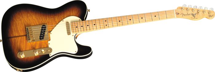 Fender Custom Shop Artist Series Merle Haggard Signature Telecaster Electric Guitar 2-Tone Sunburst