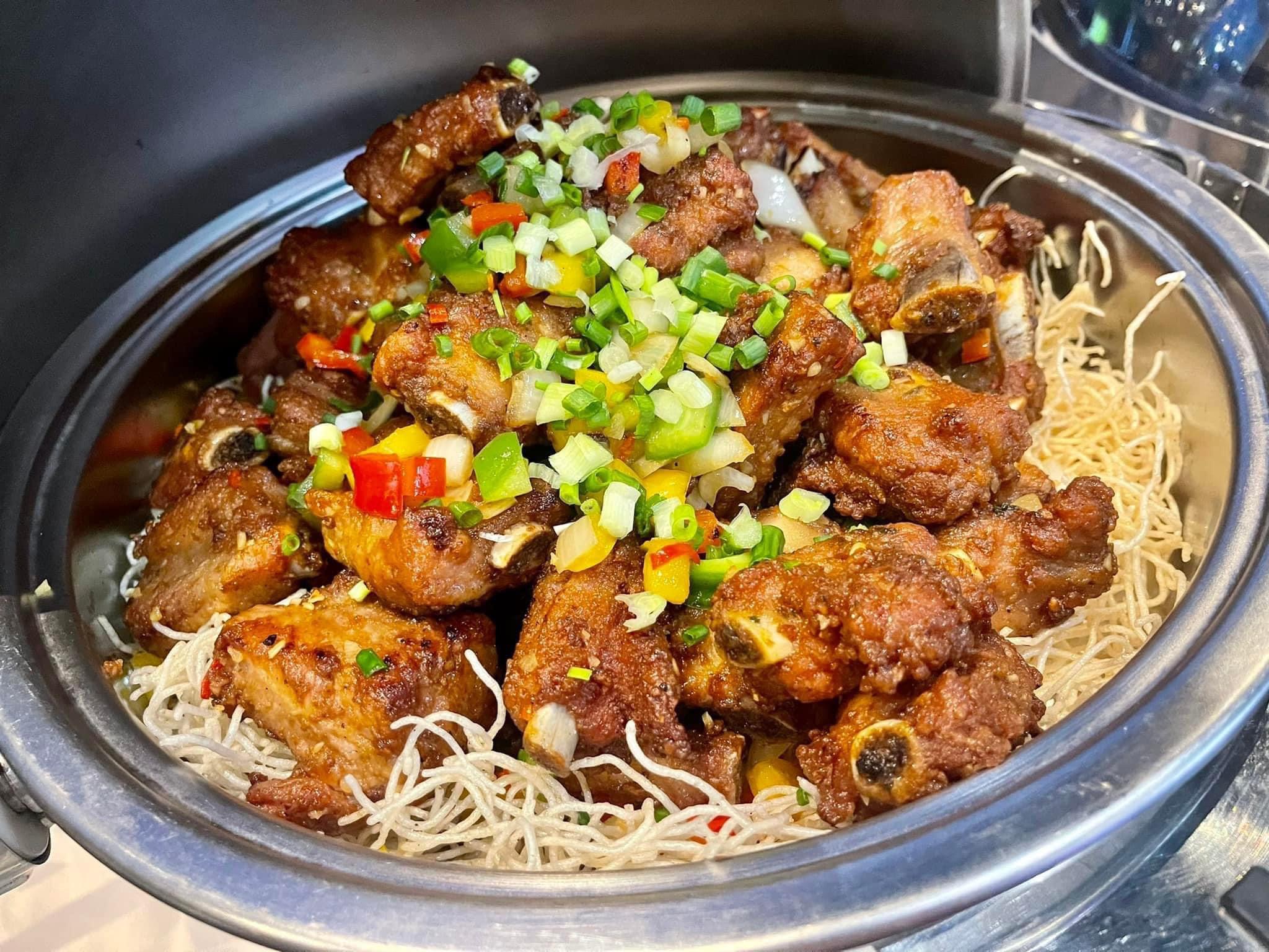 ซี่โครงหมูทอดพริกเกลือ