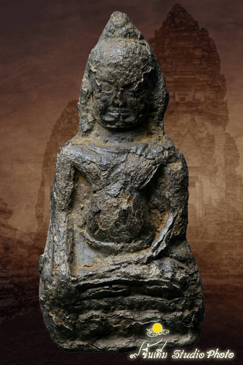พระหูยาน ลพบุรี เนื้อชินเงิน (โชว์พระ)