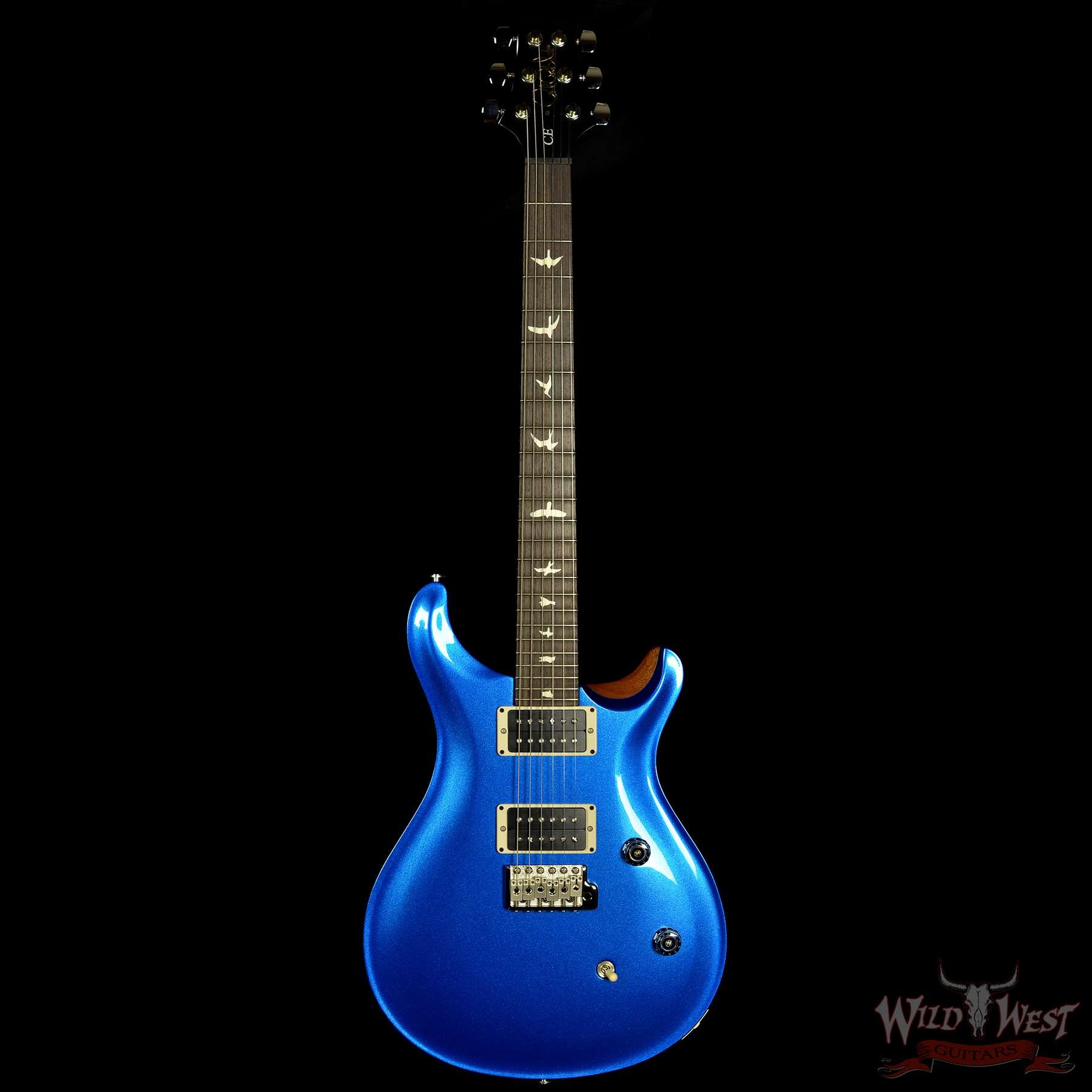 PRS CE 24 Custom Color Royal Blue Metallic w/Blackout Maple Neck