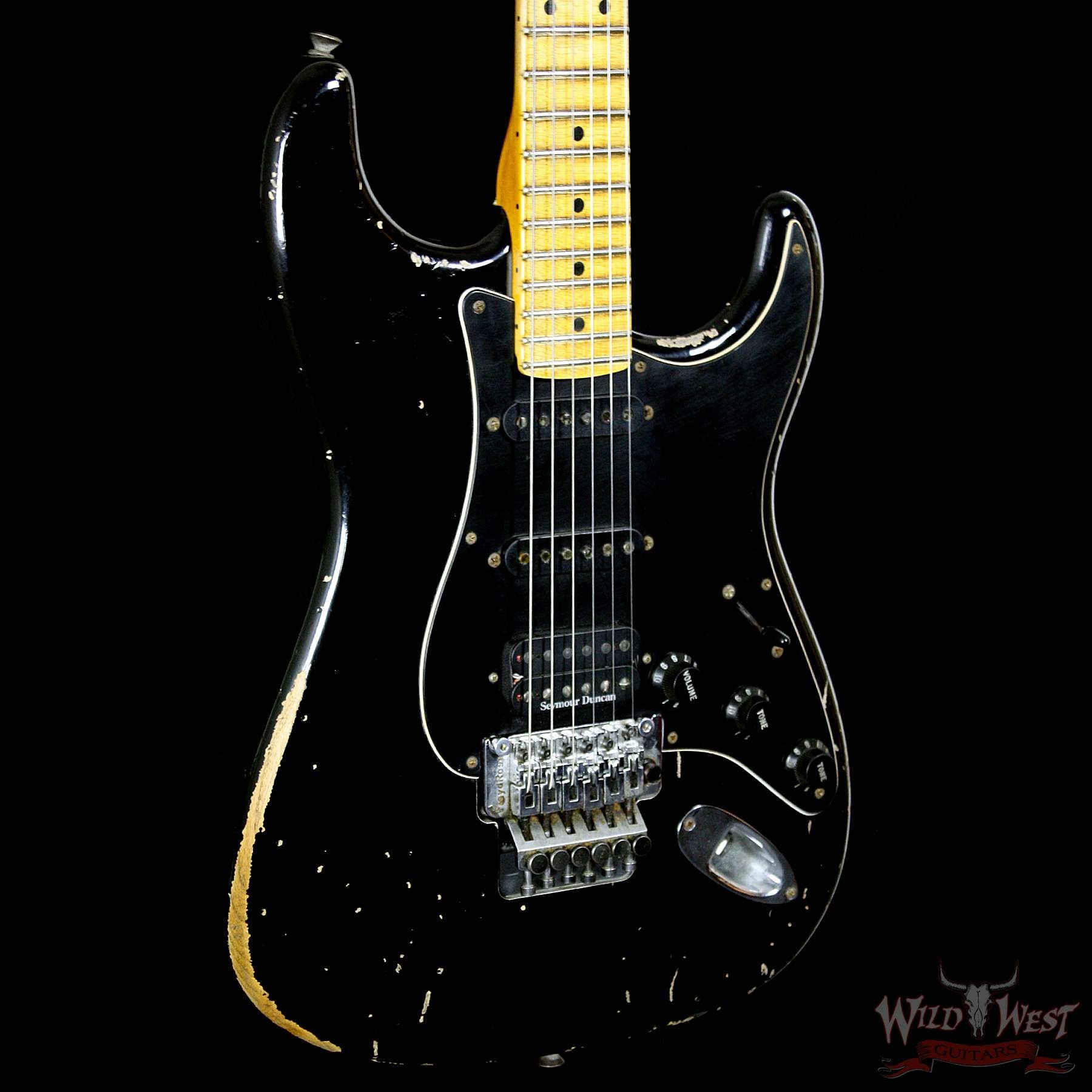 Fender Custom Shop Masterbuilt Relic 1957 Stratocaster Black w/ Floyd by John Cruz