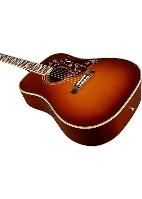 Gibson 2016 Hummingbird True Vintage Square Shoulder Dreadnought Acoustic Guitar - Vintage Cherry