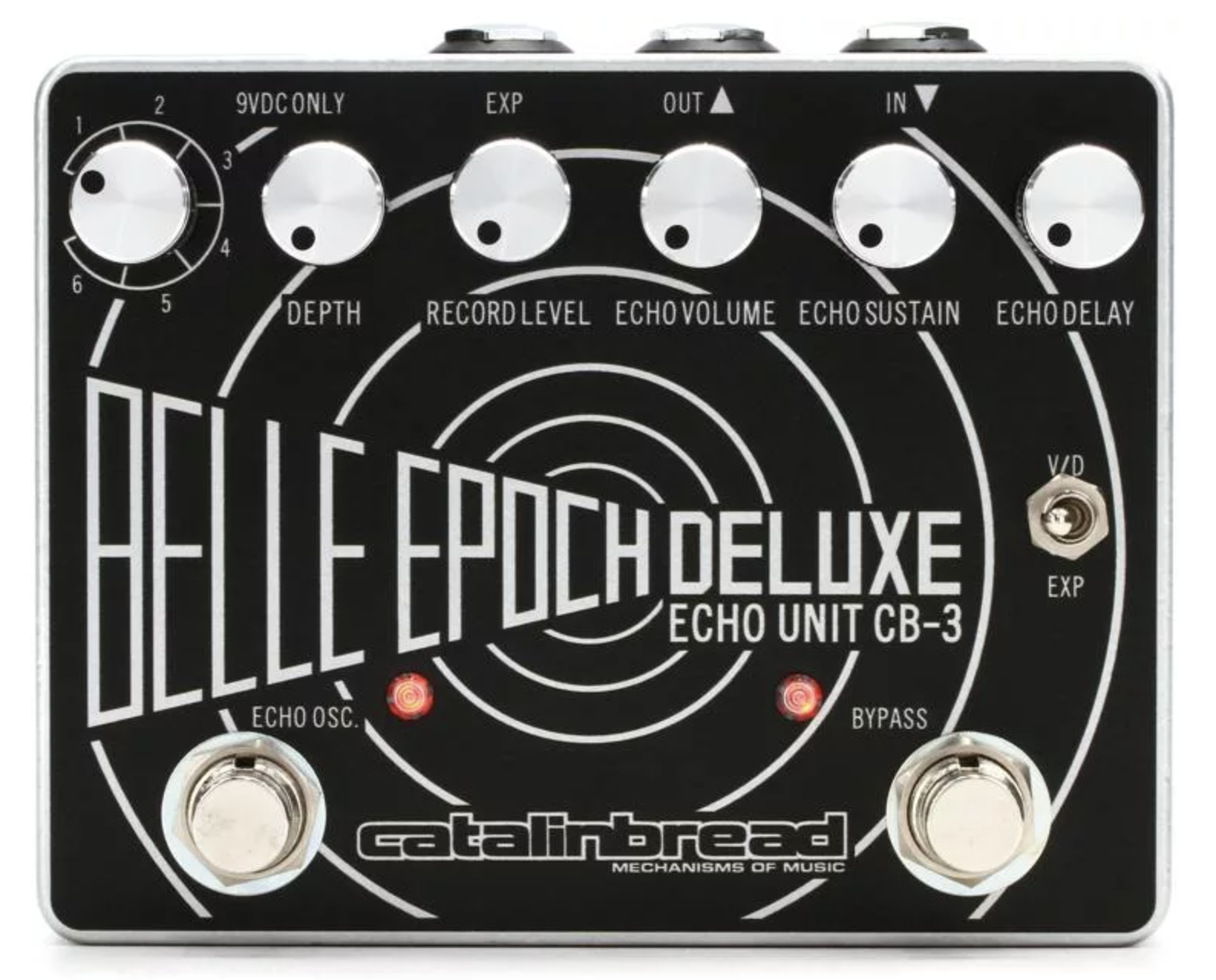 Catalinbread Belle Epoch Deluxe Tape Echo Pedal - Silver