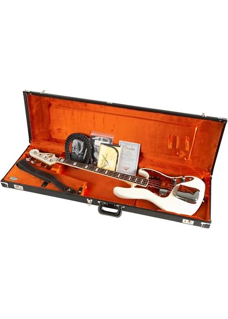 Fender Custom Shop 1961 Jazz Bass Closet Classic Masterbuilt by John Cruz - Olympic White