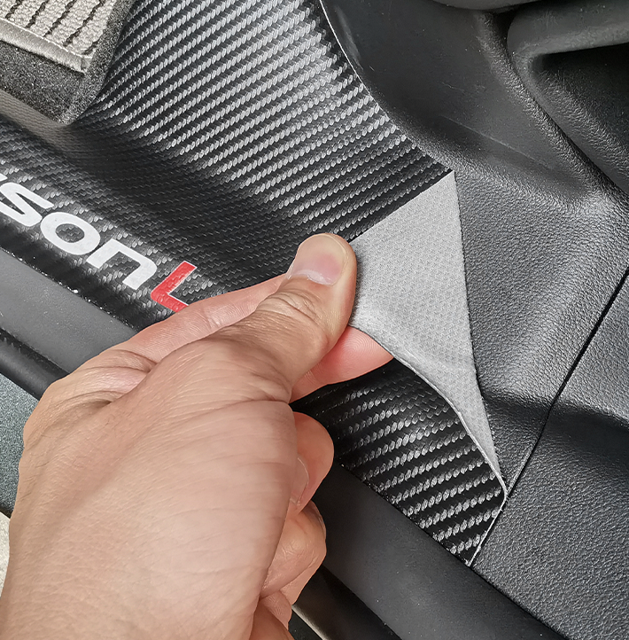 ชายบันได สติกเกอร์ กันรอยชายบันได ชายบันไดรถยนต์ กันน้ำ คุณภาพสูง กันรอยขีดข่วน ติดบัน ติดบันไดรถยนต์ Hyundai CRETA ฮุนได เครต้า