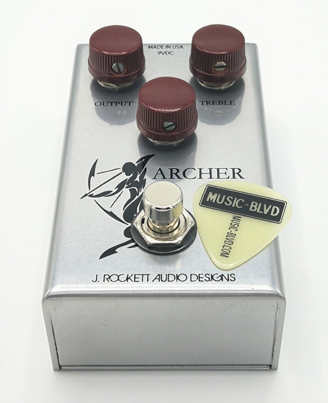 Rockett Pedals Archer Boost Overdrive Guitar Effects Pedal