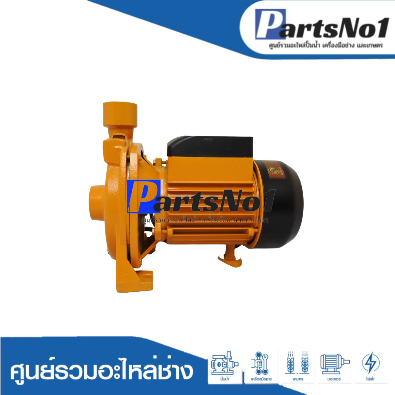 ปั๊มหอยโข่ง TASANI รุ่น SKCPM-130 / 1"x0.5HP ใบพัดใหญ่