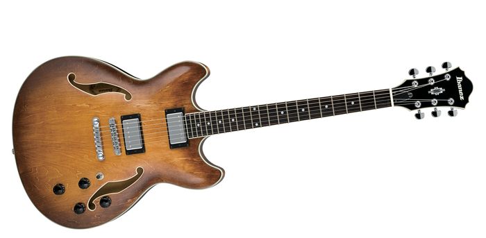 Ibanez Artcore AS73 Semi-Hollow Electric Guitar Tobacco Brown