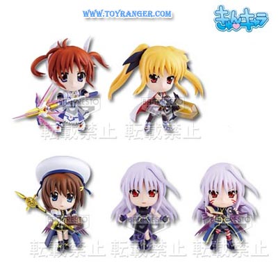 ฟิกเกอร์ 5 ตัว : งานจับฉลาก Magical Girl Lyrical Nanoha The MOVIE 2nd A's Vol.2 (แท้)