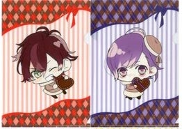 มินิแฟ้ม Ayato & Kanato งานจับฉลาก DIABOLIK LOVERS sweet vampire Type A (2อัน,แท้)