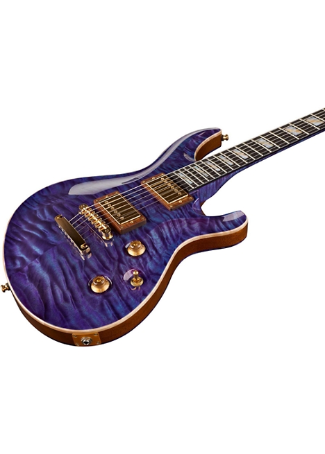 ESP Custom Mystique Electric Guitar - Indigo Indigo Quilt