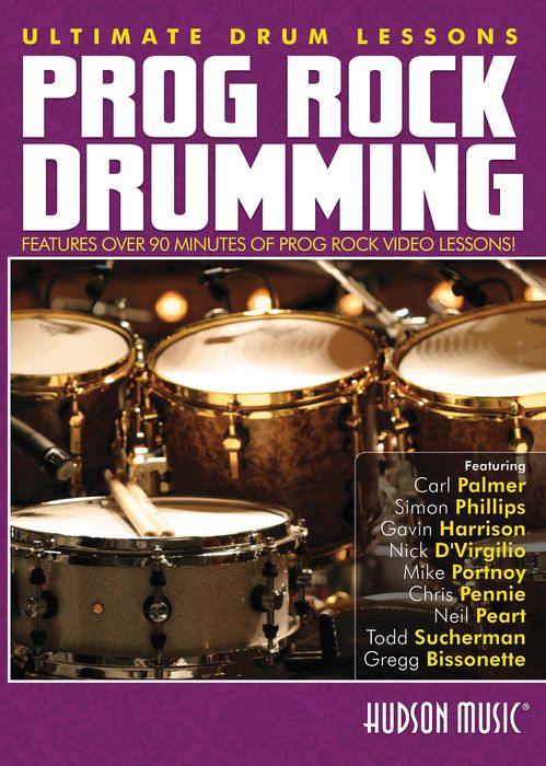 Hudson Music Progressive Rock Ultimate Drum Lessons Series Hudson DVD