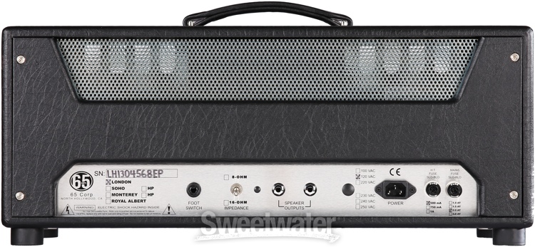 65amps London Head Combo Blue