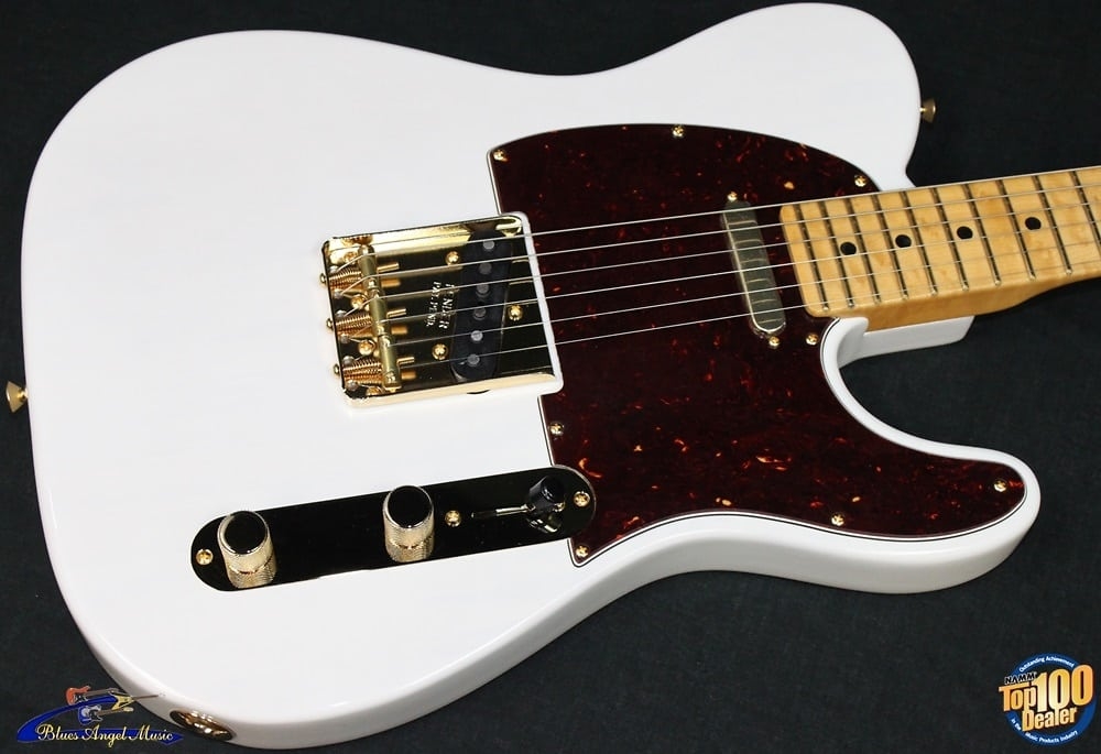 Fender Limited Edition Select Light Ash Telecaster - White Blonde