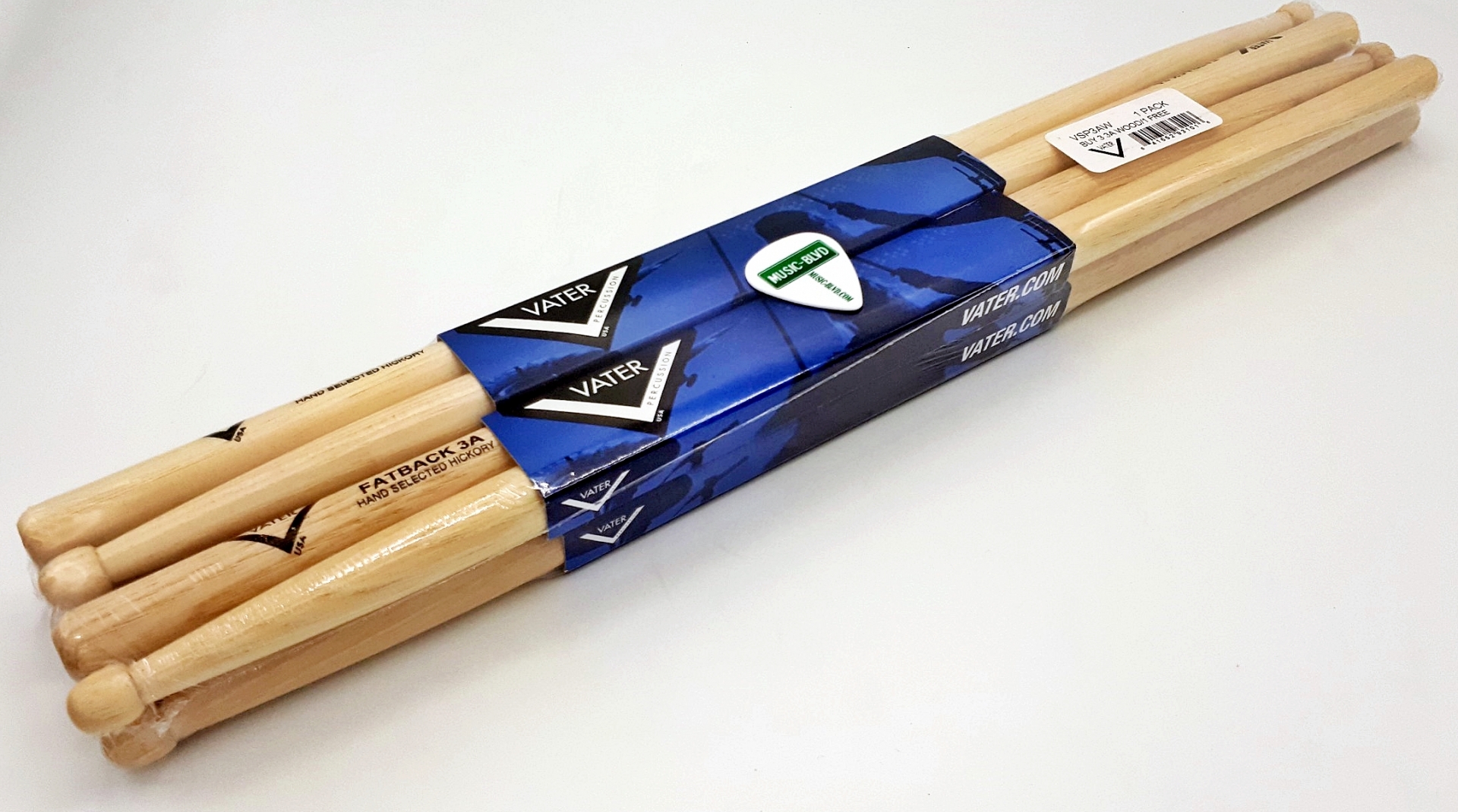 Vater 4 for 3 3A Wood Tip Stick Pack