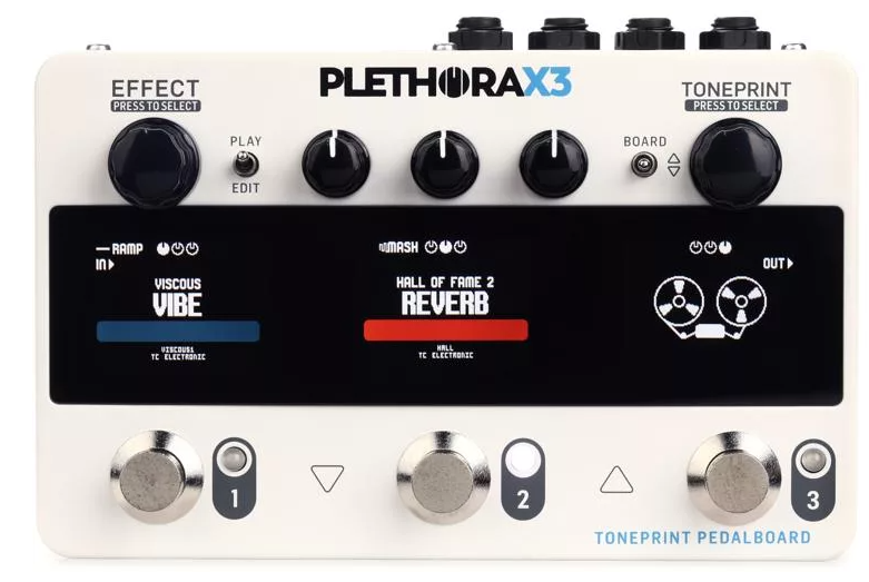 TC Electronic Plethora X3 TonePrint Multi-FX Pedalboard