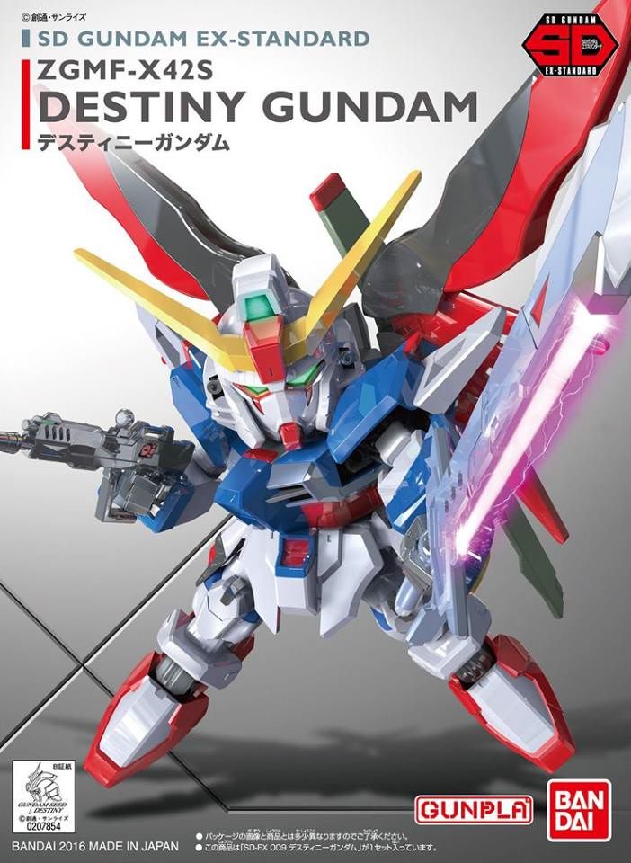 SD Gundam:Ex-Standard09: Destiny 600y