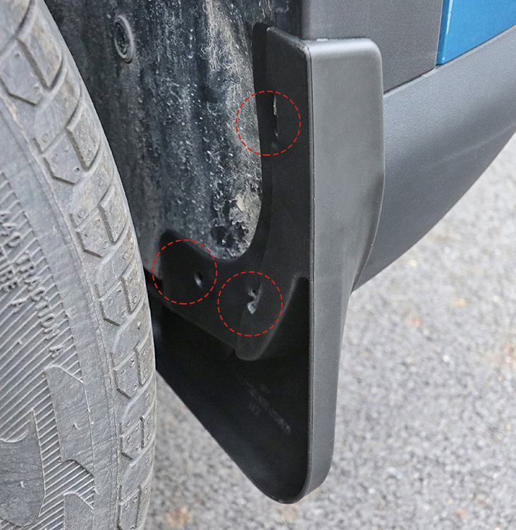 บังโคลน กันโคลน BYD Atto 3 บีวายดี อัตโต 3