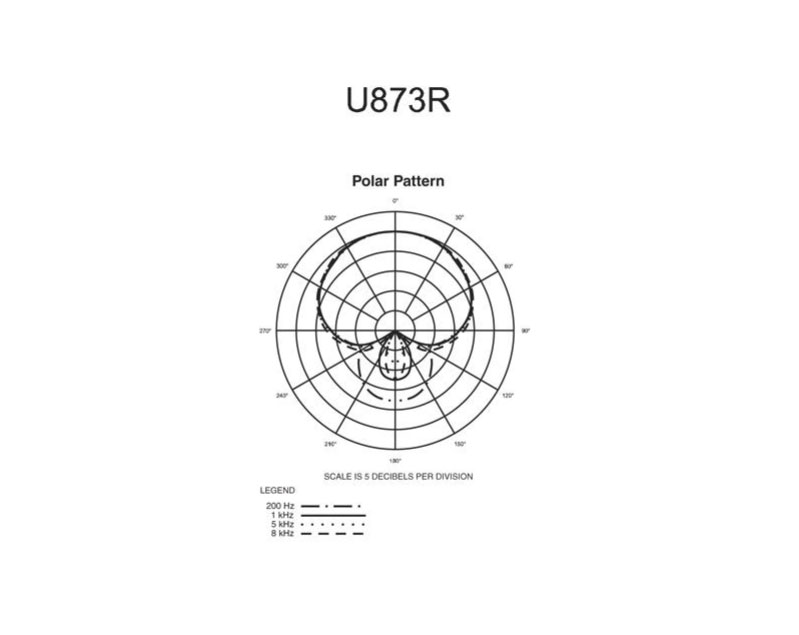 Audio-Technica U873R Handheld Hypercardioid Condenser Microphone