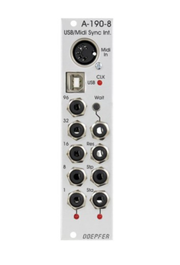 Doepfer A-190-8 USB / MIDI to Sync Interface