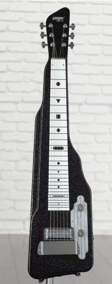 Gretsch G5715 Electromatic Lap Steel - Black Sparkle