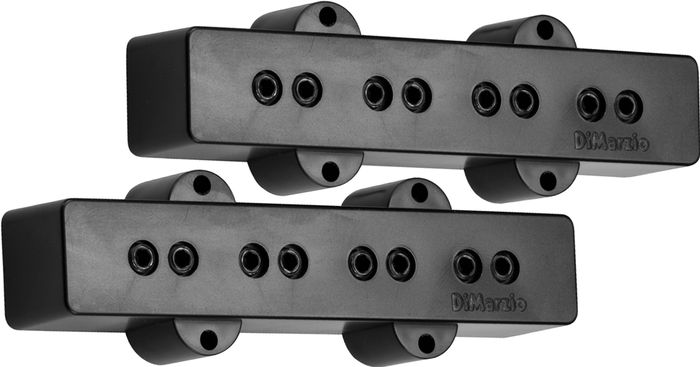 DiMarzio DP123 Model J Bass Pickup Set Black