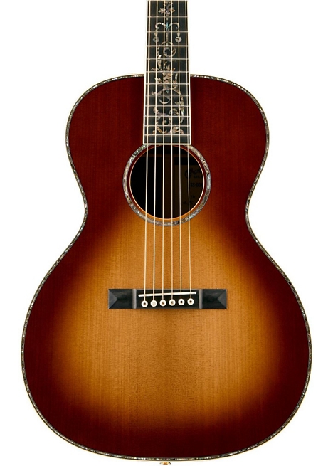 Martin Limited Edition Custom SS-0041-15 Acoustic-Electric Guitar - Cinnamon Teardrop Burst