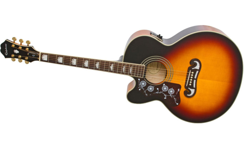 Epiphone Limited Edition EJ-200SCE Left-Handed Acoustic-Electric Guitar