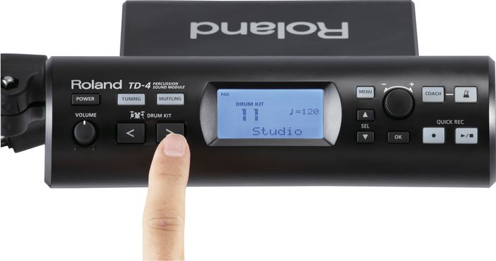 Roland V-Drums TD-4-KP-S Portable Electronic Drum Set