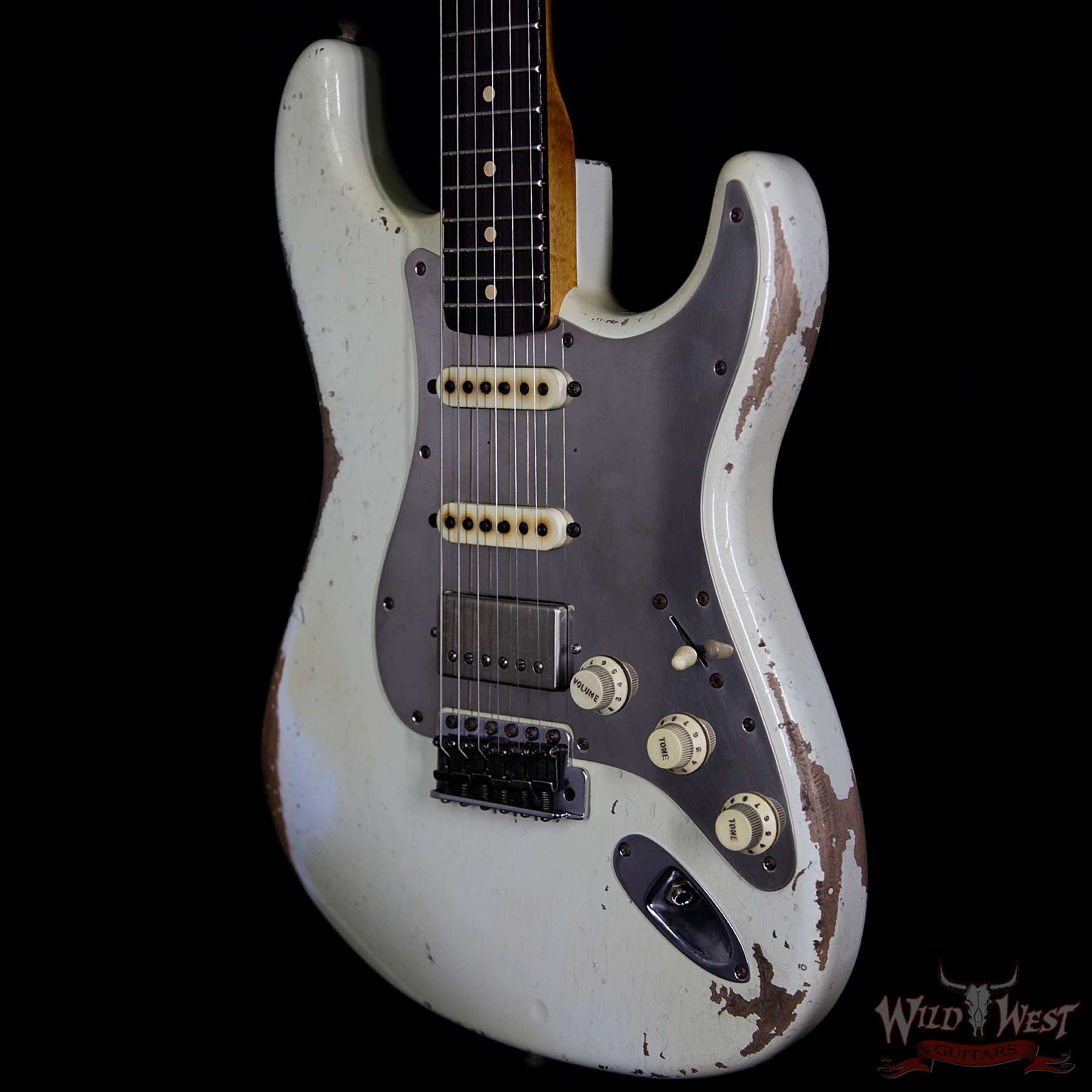 Fender Custom Shop Masterbuilt 1962 Stratocaster Heavy Relic Faded Sonic Blue By John Cruz