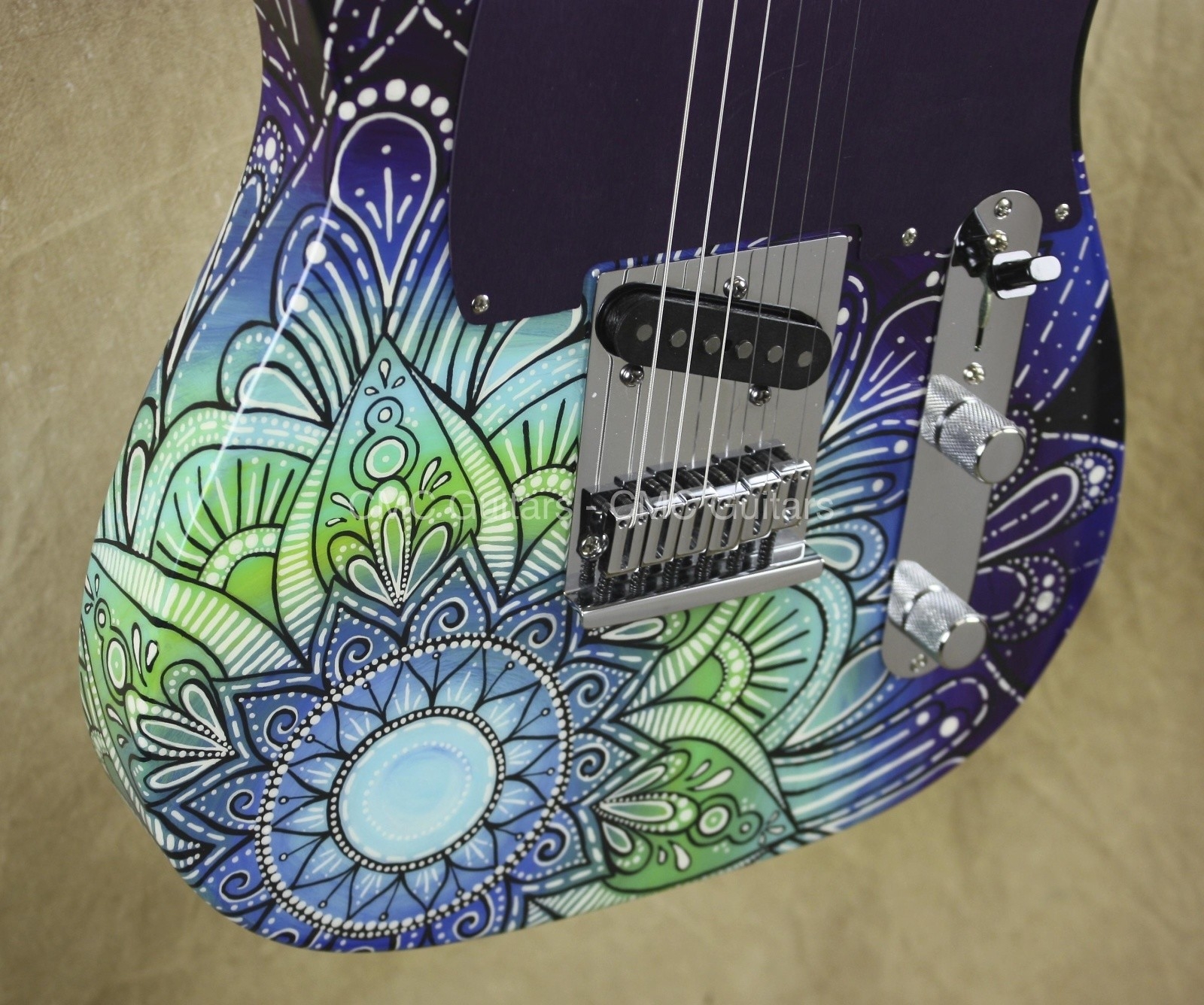 Fender Custom Shop Masterbuilt Telecaster Greg Fessler Madison Roy Moonlights Garden