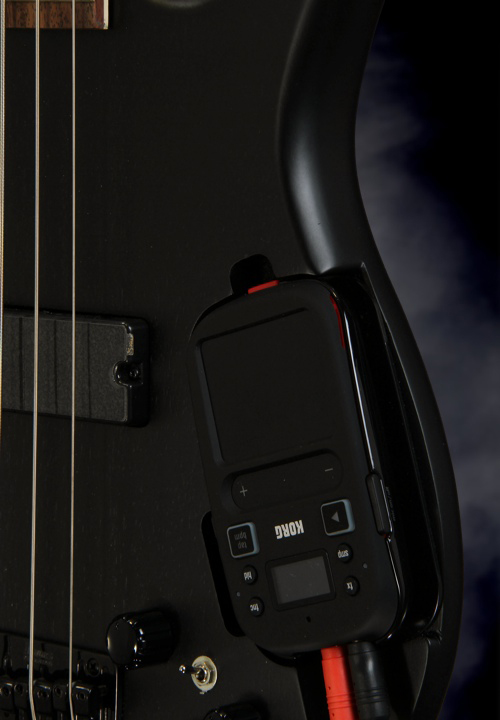 Ibanez SRKP4 with Korg Mini Kaoss Pad 2