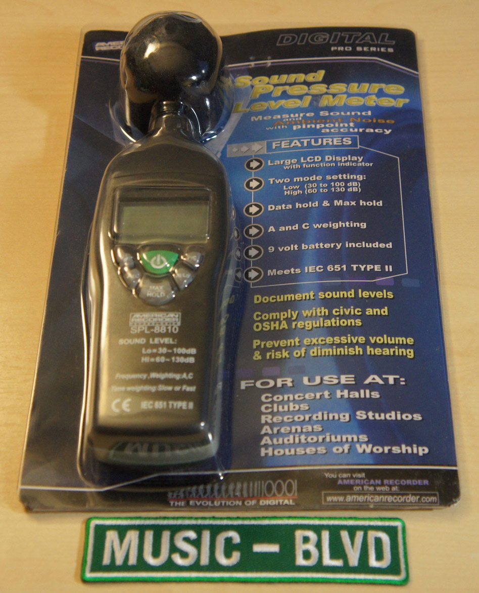 American Recorder Technologies Sound Level Meter