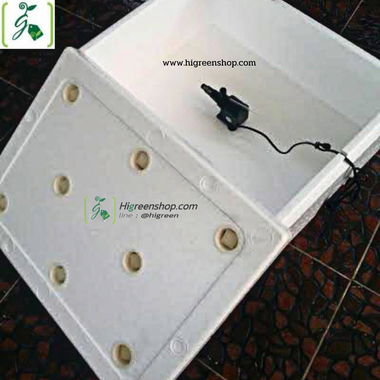 ชุดคิทกล่องโฟม 8 ต้น (น้ำนิ่ง)