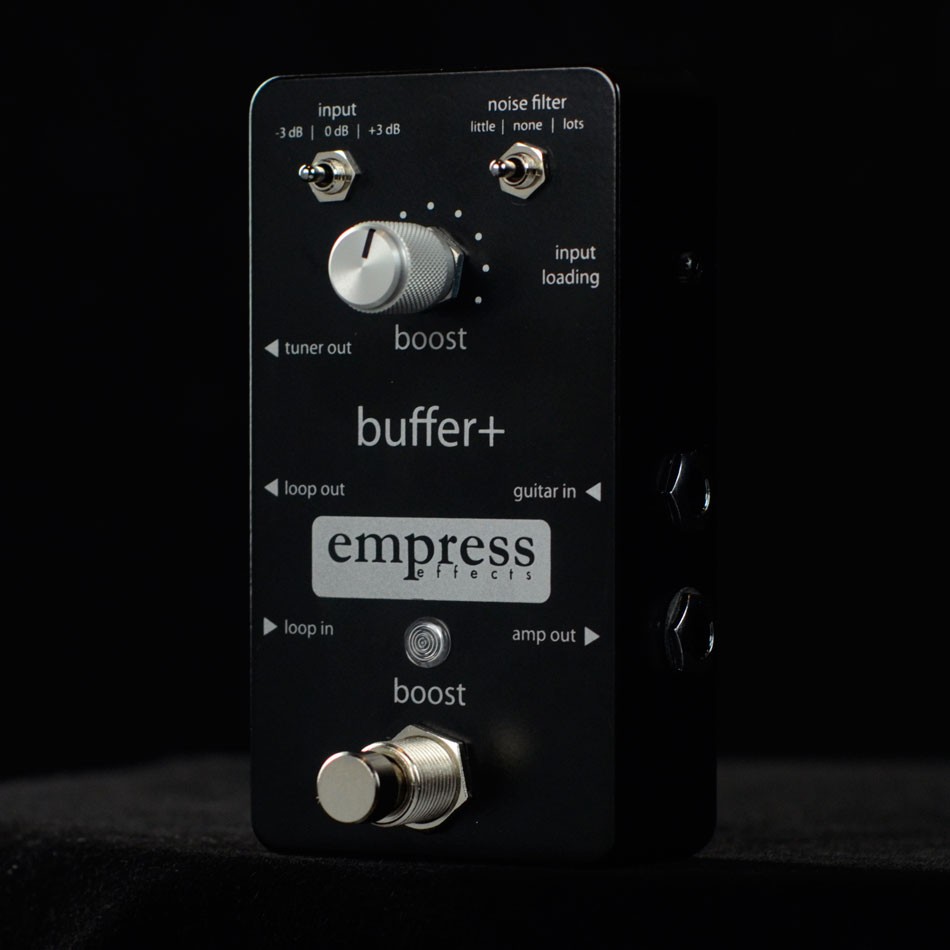 Empress Effects Buffer+ Analog I/O Interface Guitar Pedal with Switchable Boost