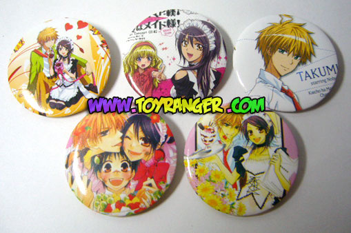 เข็มกลัด Maid Sama ชุด 2