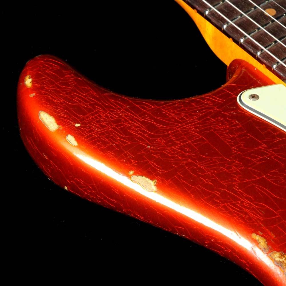 Fender Custom Shop 62 Stratocaster Heavy Relic - Candy Tangerine Over 3-Tone Sunburst