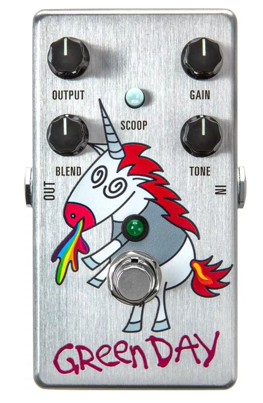 MXR DD25 Green Day Dookie Drive V3 Overdrive Pedal