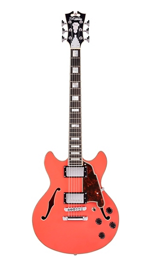 D Angelico Premier Series Mini DC Semi-Hollow Electric Guitar Stop-bar Tailpiece