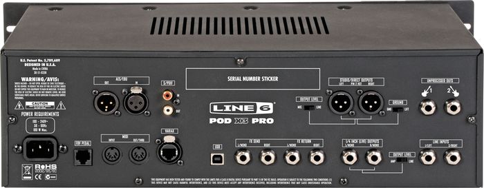 Line 6 POD X3 Pro Guitar Multi Effects Processor