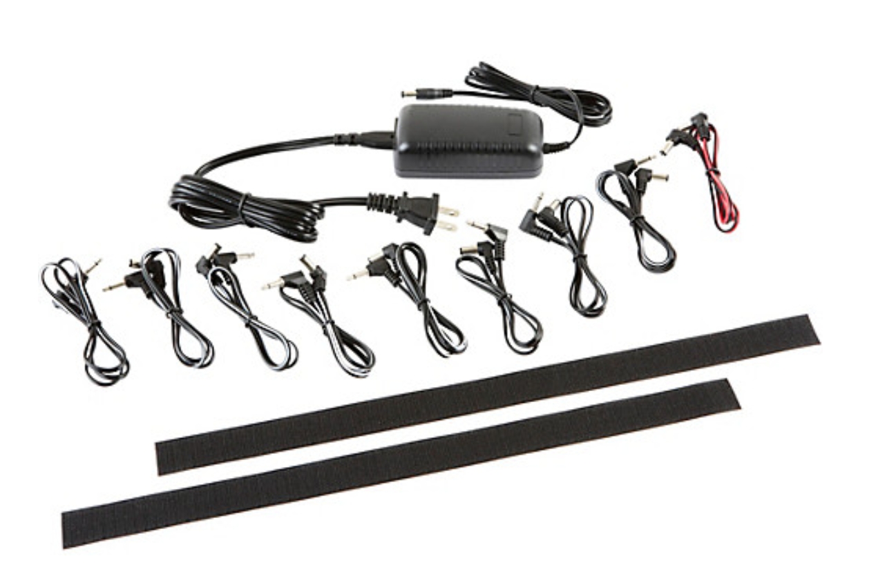 Gator GPT-PWR Powered Pedal Tote Pedal Board with Carry Bag Black