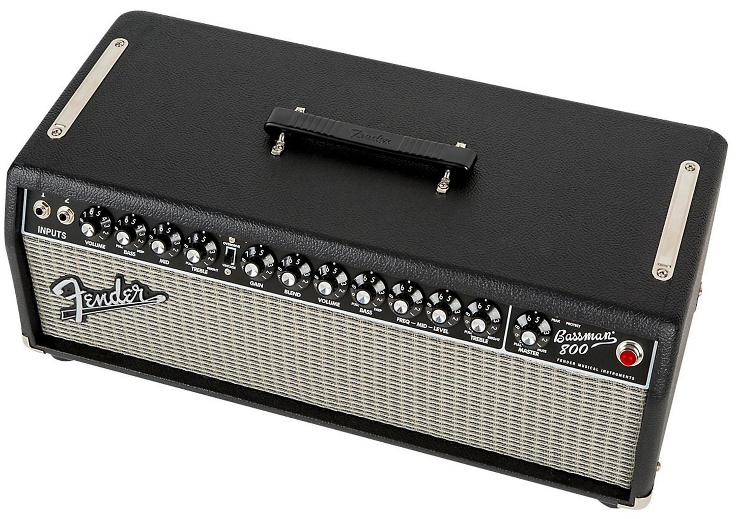 Fender Bassman 800 Hybrid 800W Bass Amp Head Black