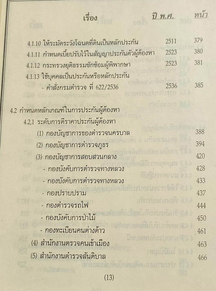 คู่มือพนักงานสอบสวน รวมระเบียบ คำสั่ง กฎ ข้อบังคับ ที่เกี่ยวกับการสอบสวนคดีอาญาและข้อบกพร่องในการสอบสวนคดีอาญา่