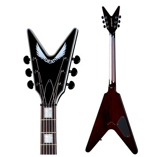 Dean V Select Left Handed Electric Guitar Classic Black